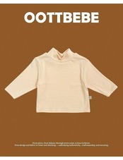 韓国子供服 / 26winter / oottbebe / もちもちタートルネックT / ベビー&キッズ / 冬服 *XS~XL*