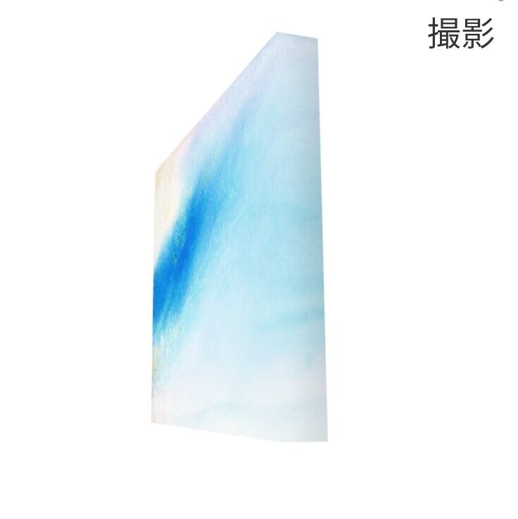 blue 涼 ファブリックパネル インテリア アルコールインクアート 複製