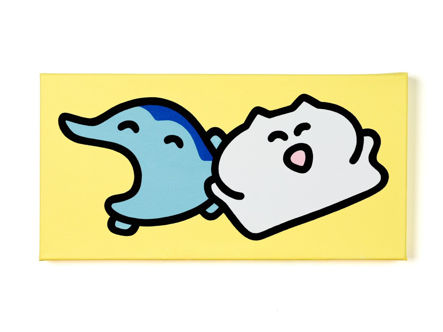 会場売約済】たまごっち と STUDY優作（ぎんじろっち と ネコさん