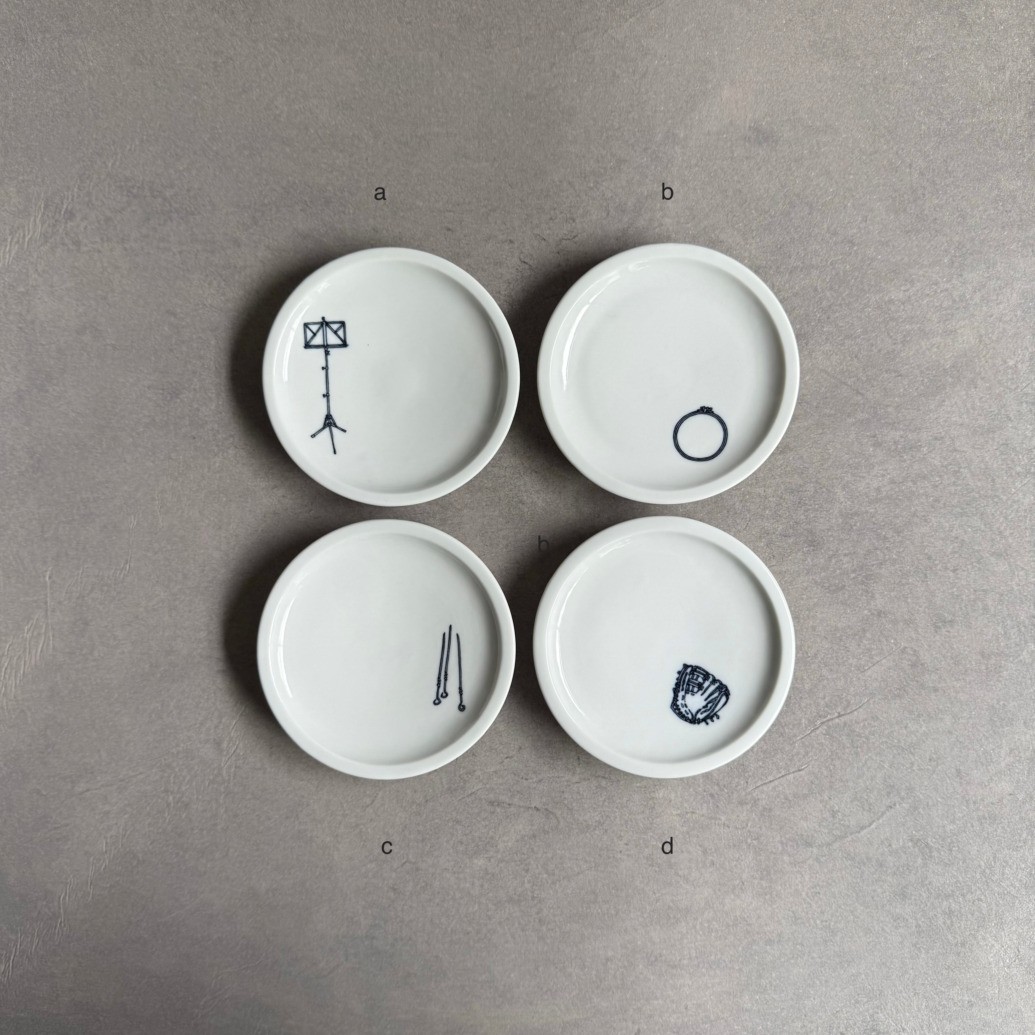 熊本充子 リム皿・4B | gallery 一白