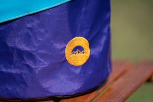 マルチポーチ Journey pouch パープル×ターコイズブルー