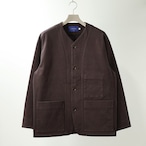 CURLY&Co./KNIT DENIM COVERALL JACKET