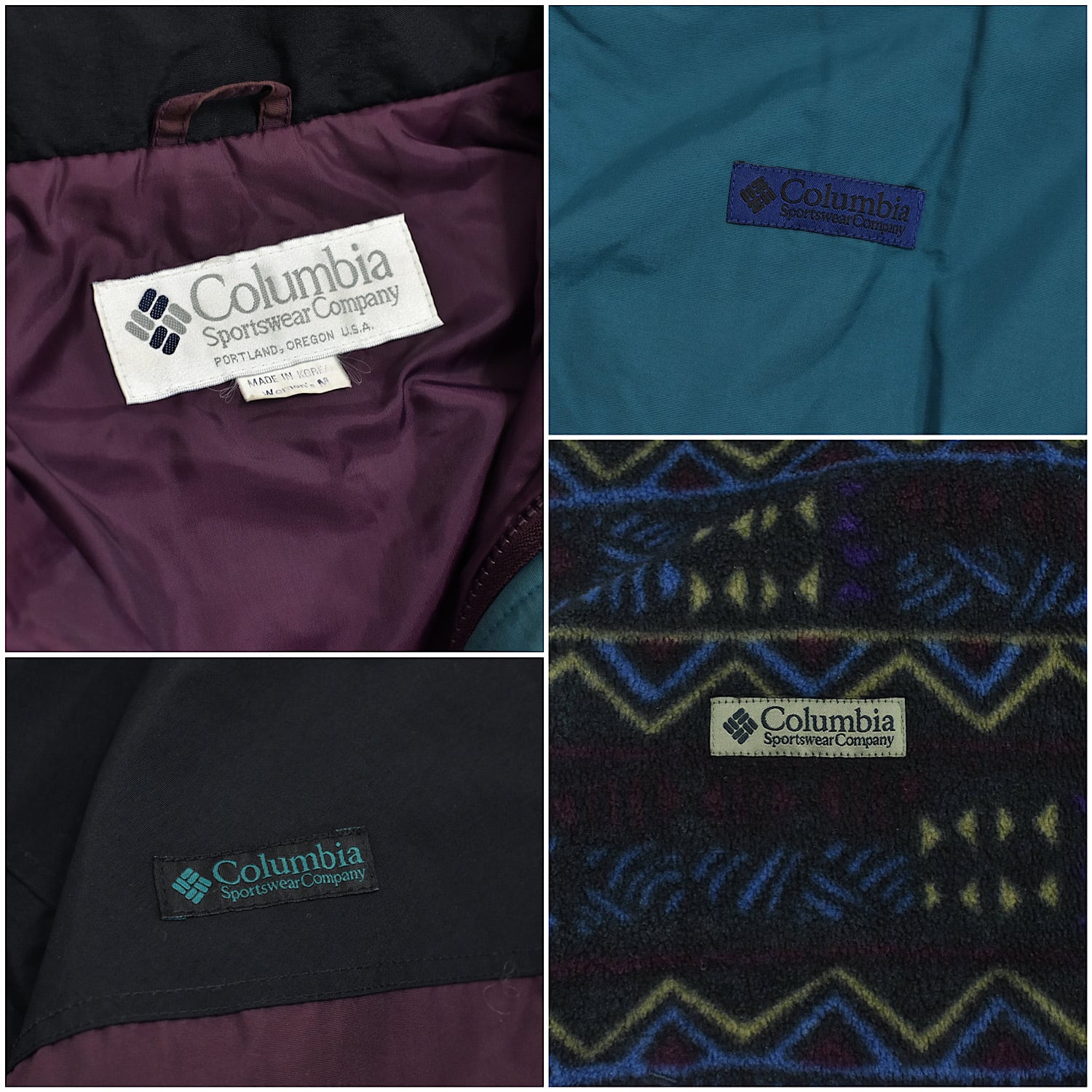 90s Columbia Cornice 3-in-1 jkt | 古着屋 grin days memory 【公式