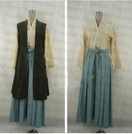 K3145 Axis Powers ヘタリア 日本 本田菊 着物 風 コスプレ衣装