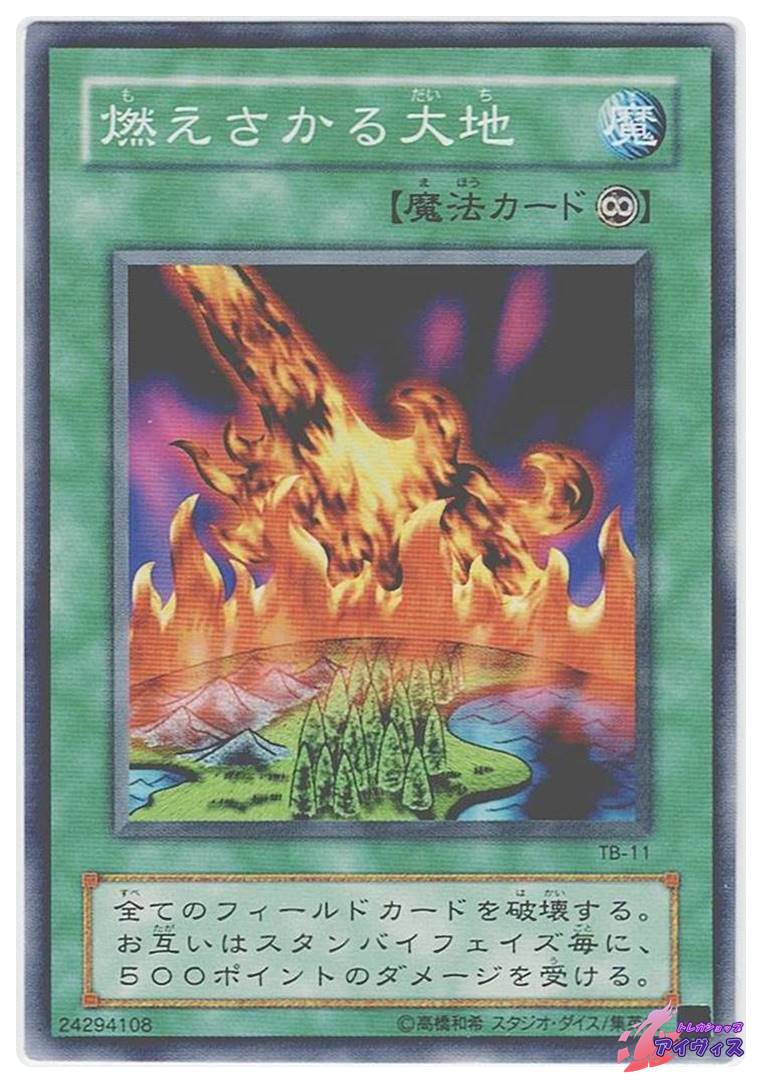 燃えさかる大地 [ノーマル] [ランクC] [TB-11] [遊戯王] | トレカ