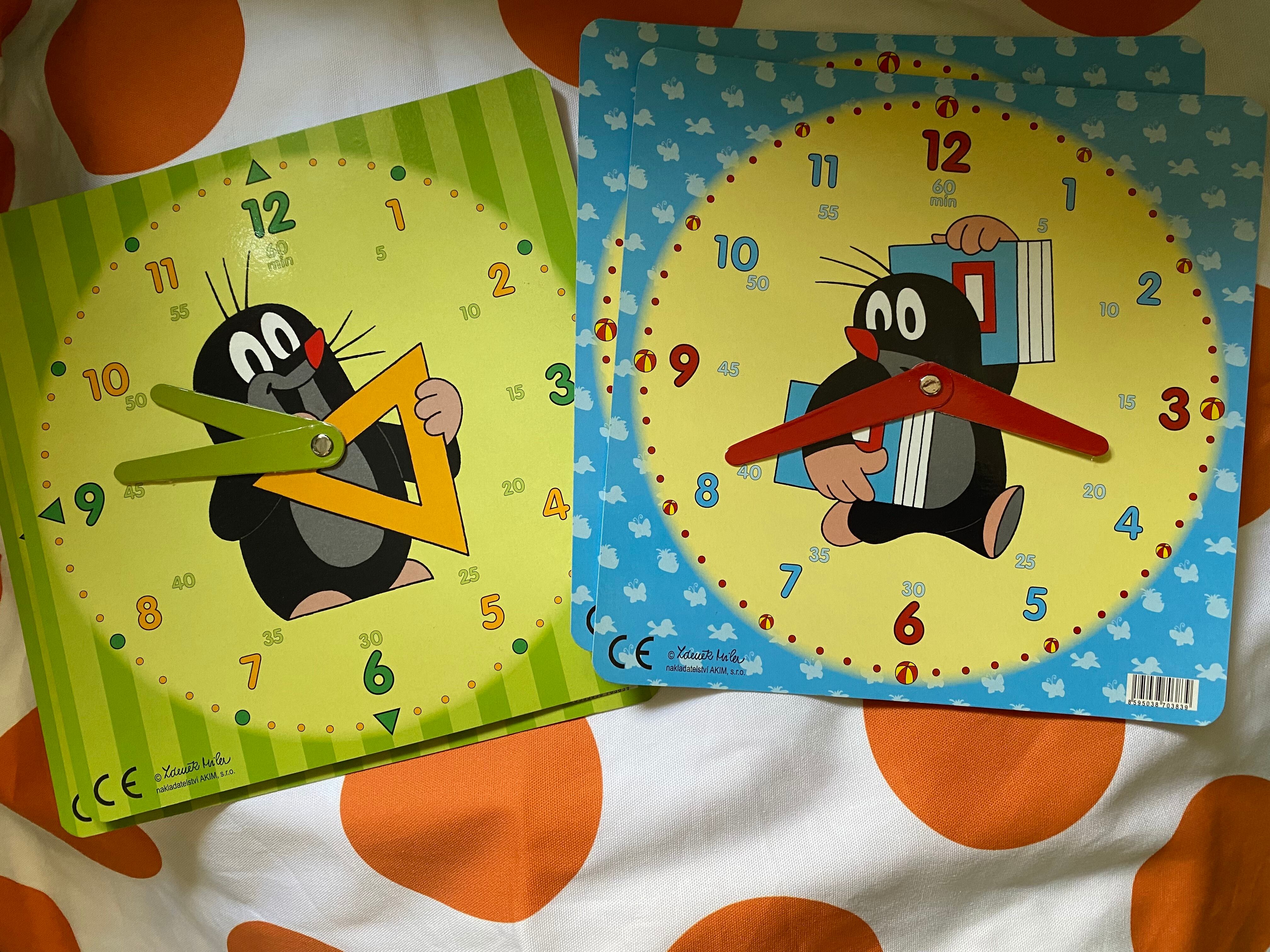 チェコ製 クルテク 時計 おもちゃ 知育玩具 チェコアニメ | コチカーニバル