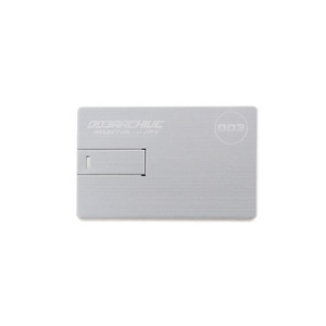 [003ARCHIVE] METAL CARD USB 8GB SILVER 正規品 韓国ブランド 韓国通販 韓国代行 韓国ファッション