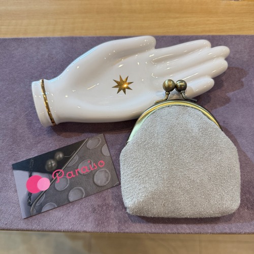 miniがま口 無地 ホワイト AGD