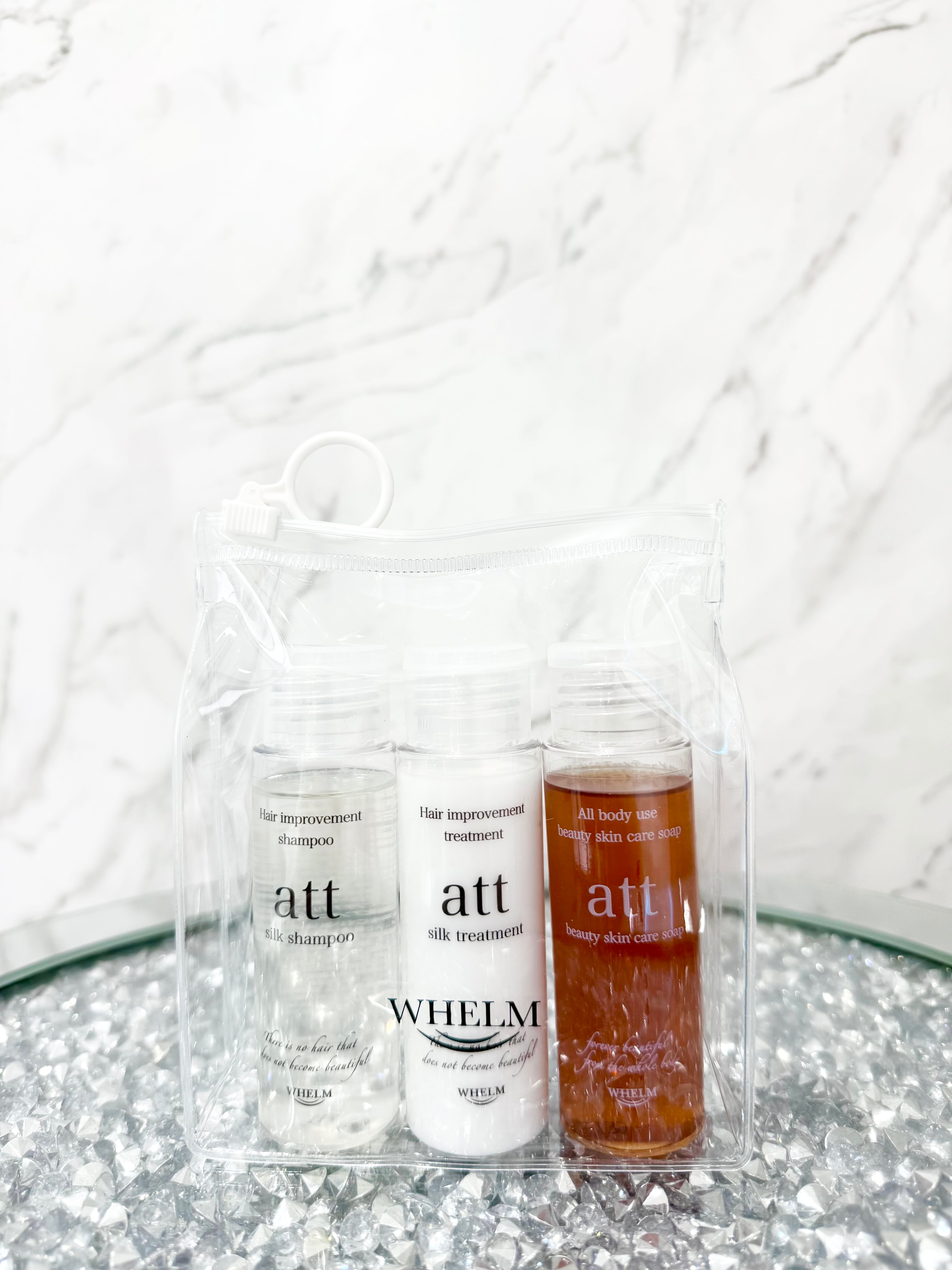 attヘアケアトライアル3点セット(各50ml) | WHELM