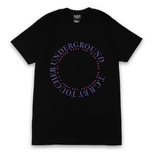 UNDERGROUND HEAVY WEIGHT S/S TEE FOR GIRL - BLACK