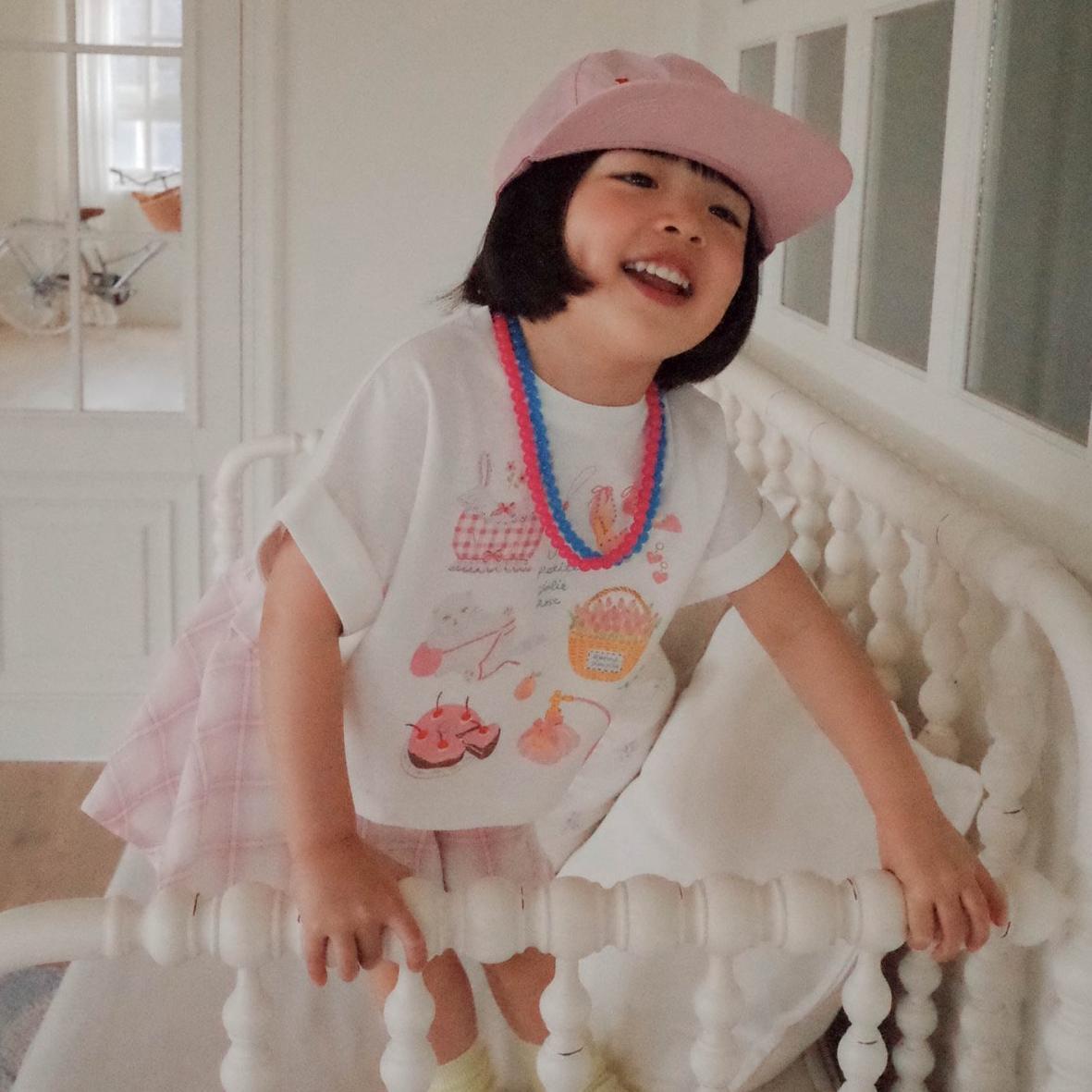 «予約»«mumu&baba»«ジュニアサイズあり» メリエントップス 2colors