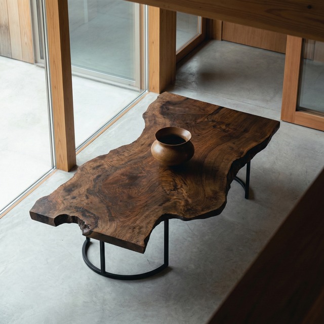 【Premium】バストゥーンウォールナット_1500×740‐710-700×48_青山店_テーブル天板/一枚板 242141-2