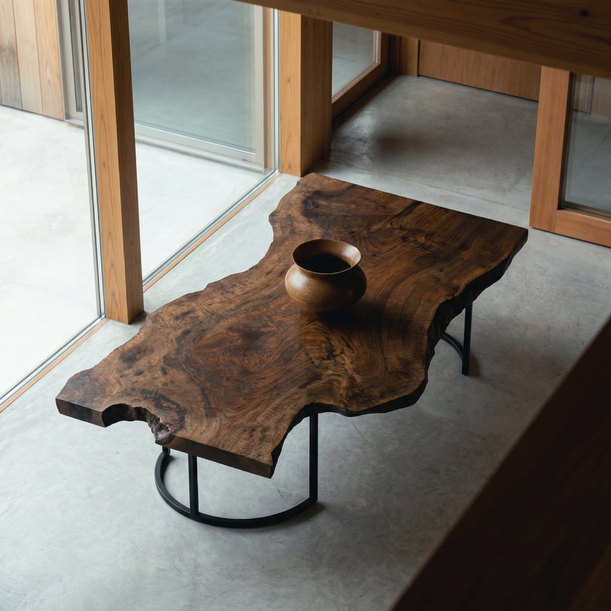 【Premium】バストゥーンウォールナット_1500×740‐710-700×48_青山店_テーブル天板/一枚板 242141-2