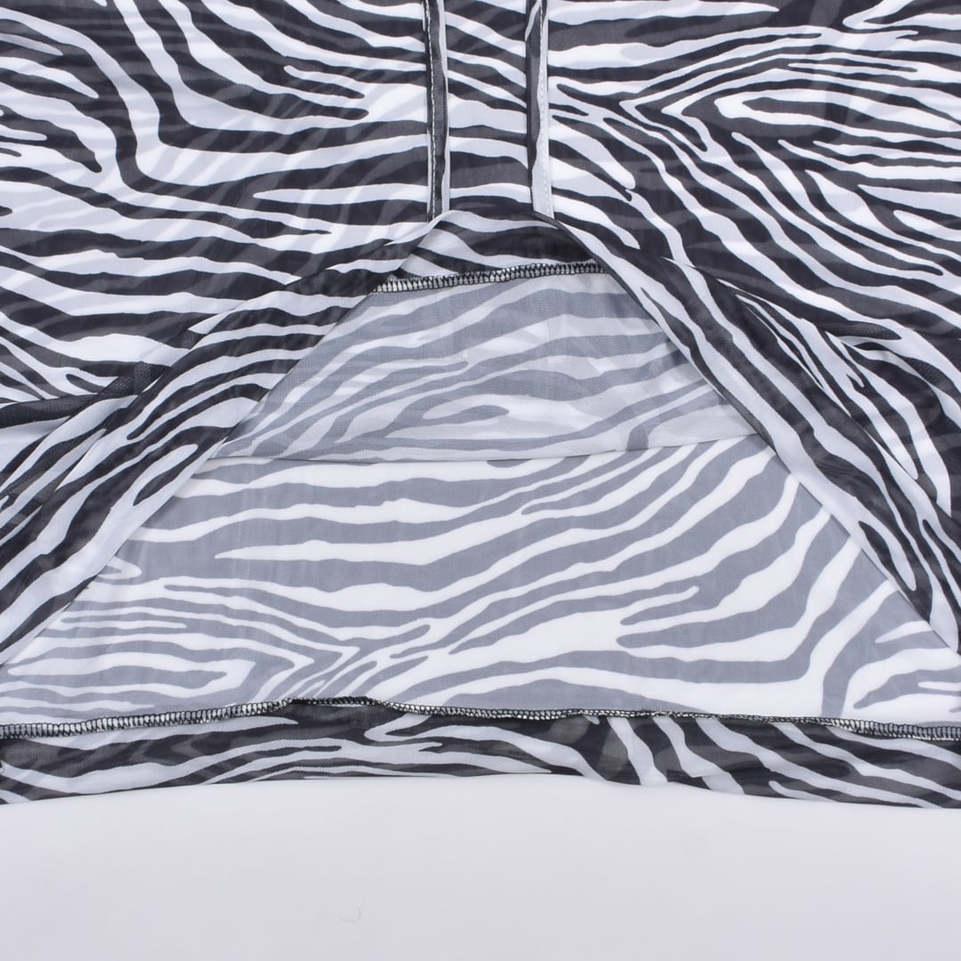 ゼブラシースルーパーカーロンT | VOLCAN&APHRODITE