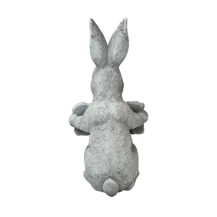 うさぎのガーデンサイン 80448 ウェルカム welcome うさぎ 白 兎