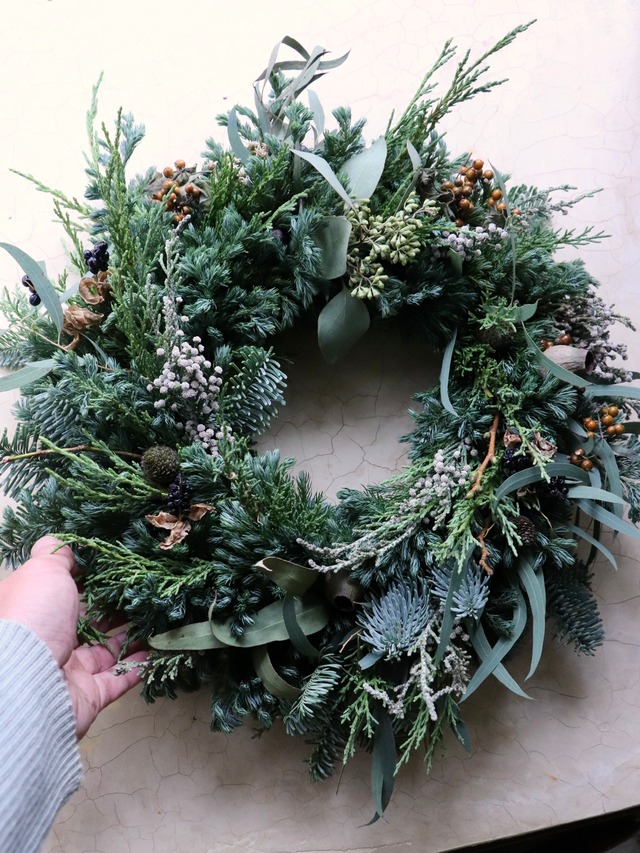【受注製作・Mサイズ】Christmas Wreath 2025