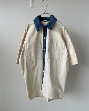 -Costume Rentals Corp.- Vintage 70-80s Prisoner Work Shirt
