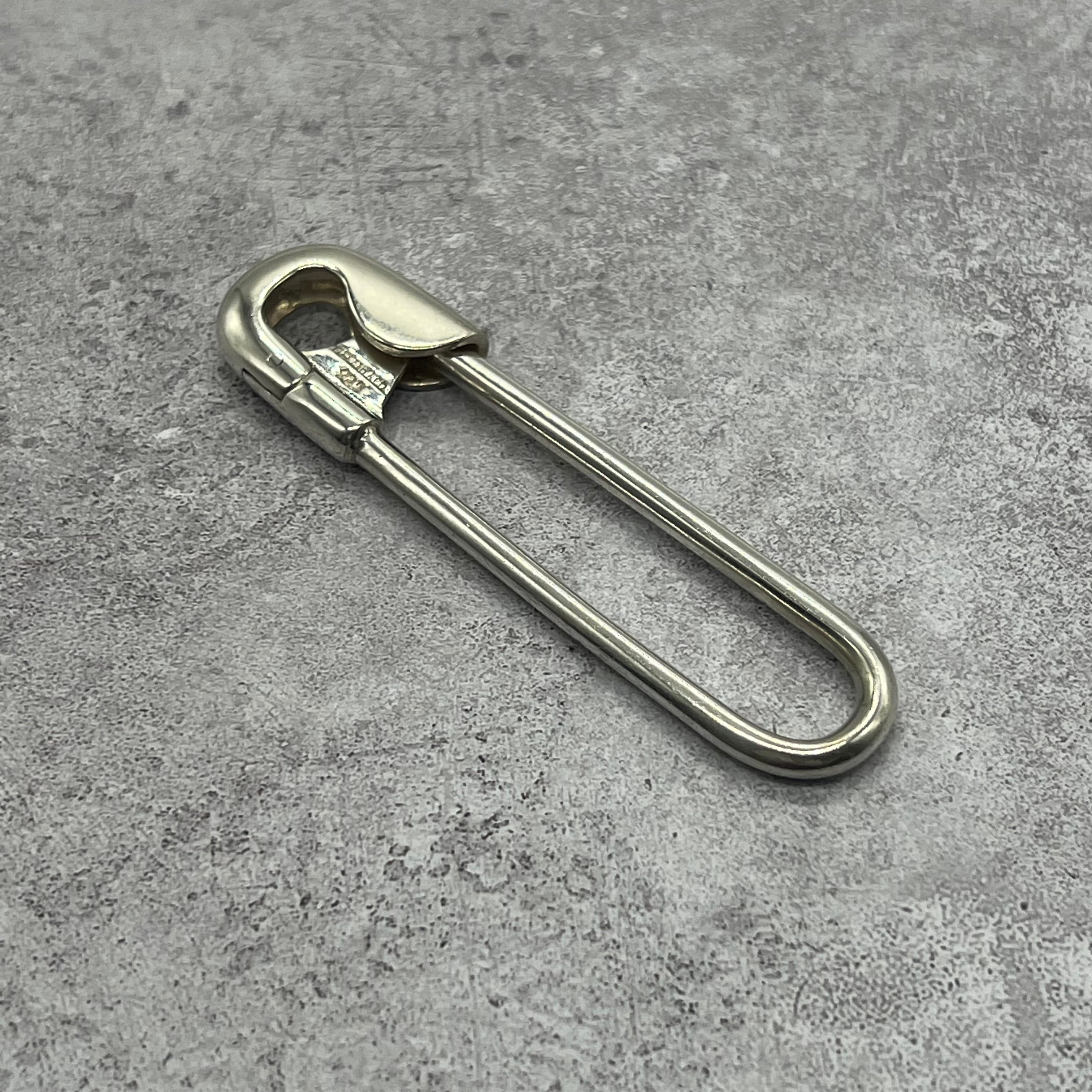 【希少】ティファニー TIFFANY&CO 安全ピン キーリング キーホルダー