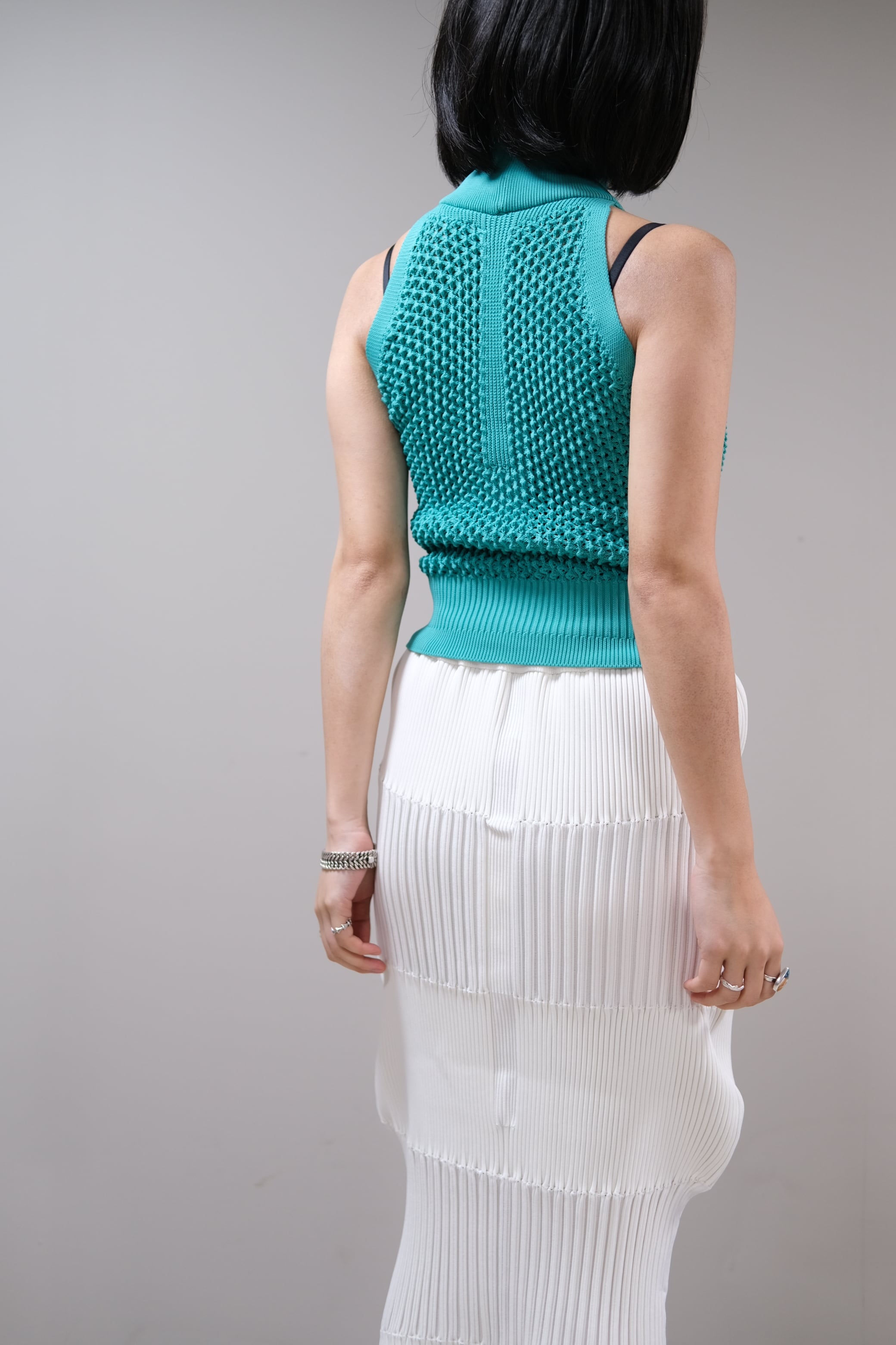 CFCL】LATTICE TOP 2 - emerald | loop