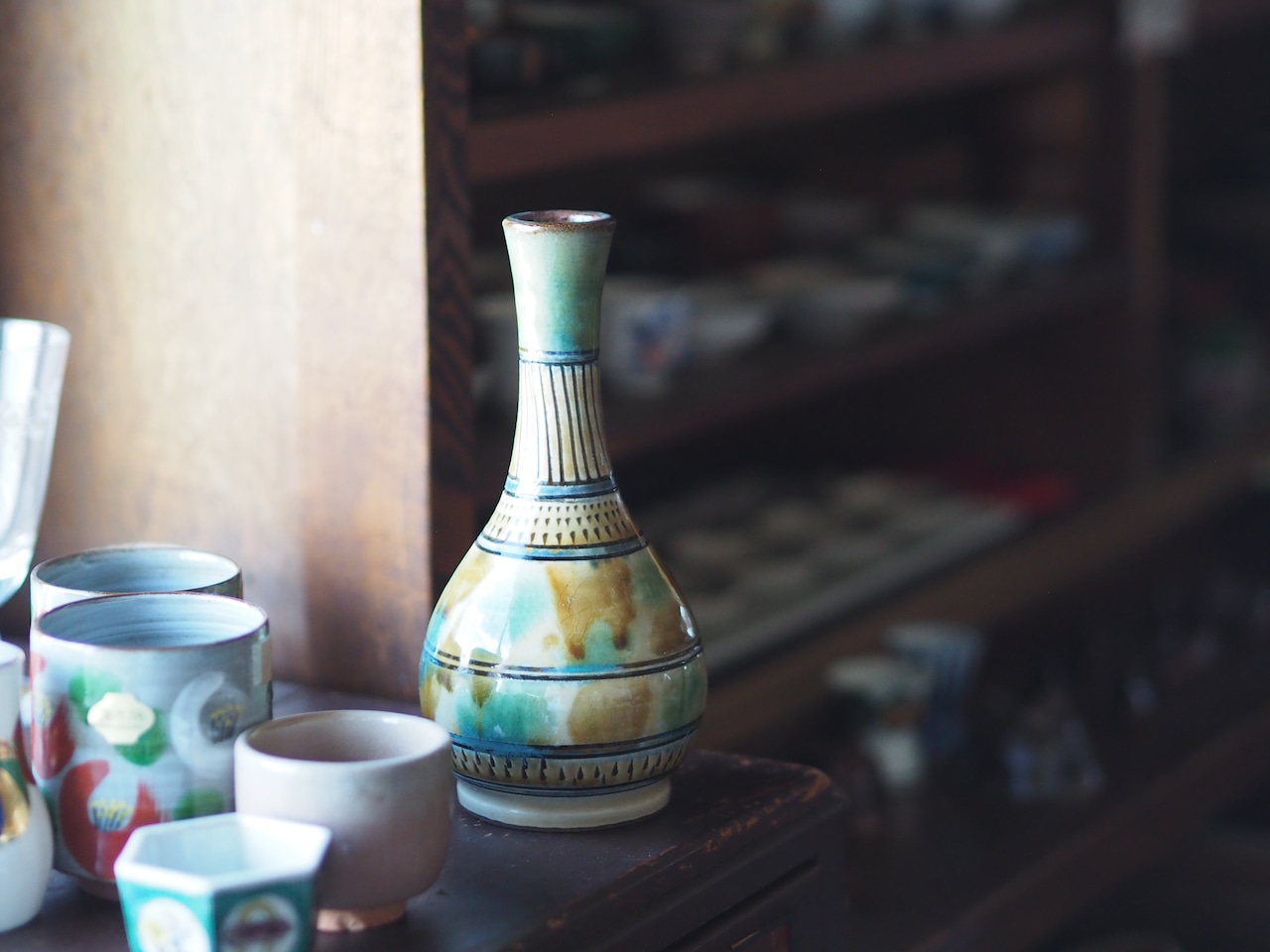 陶器製 花瓶