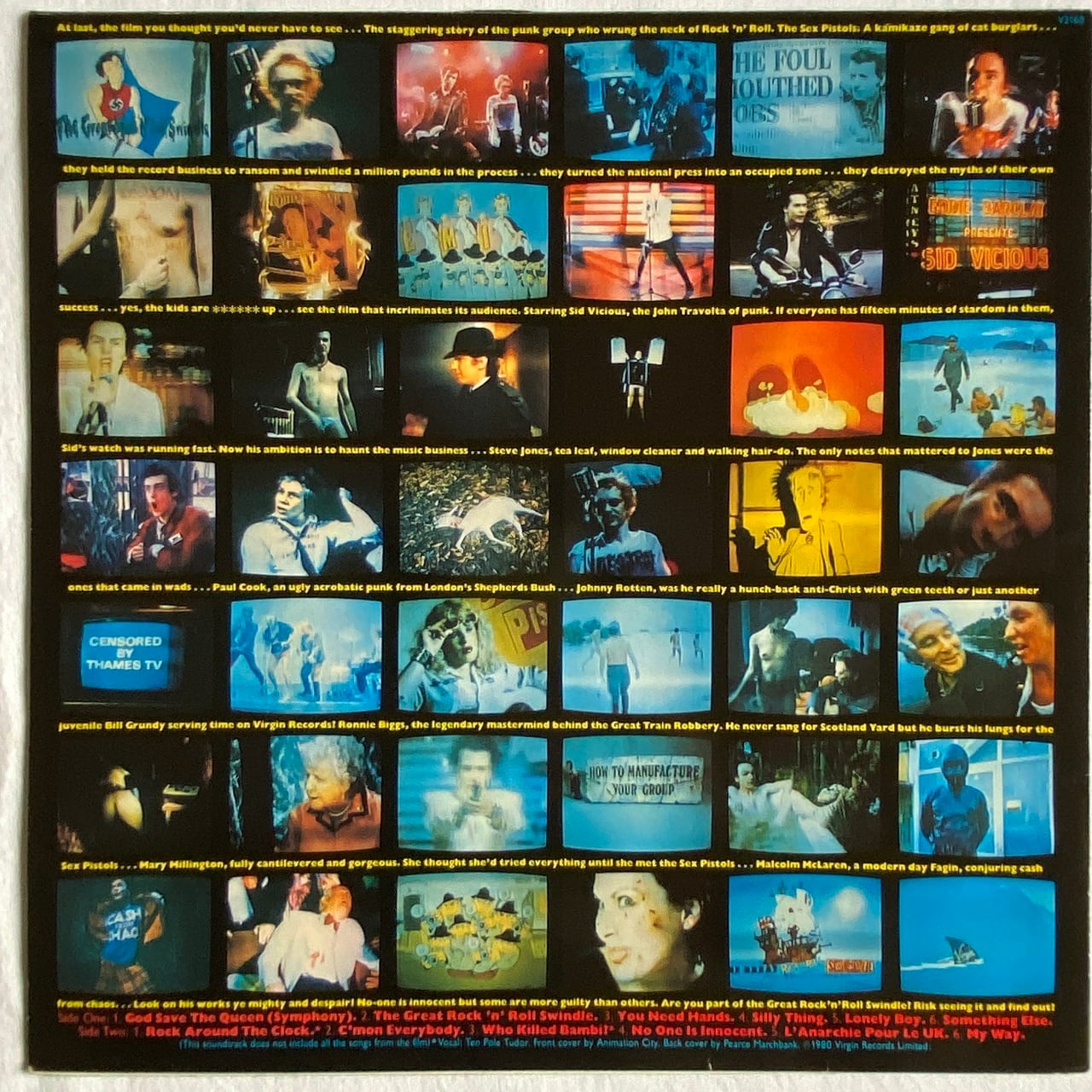 LP】Sex Pistols – The Great Rock 'N' Roll Swindle | マメシバ