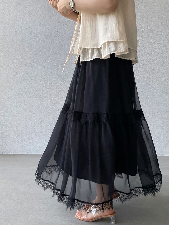 Romance Sheer Skirt