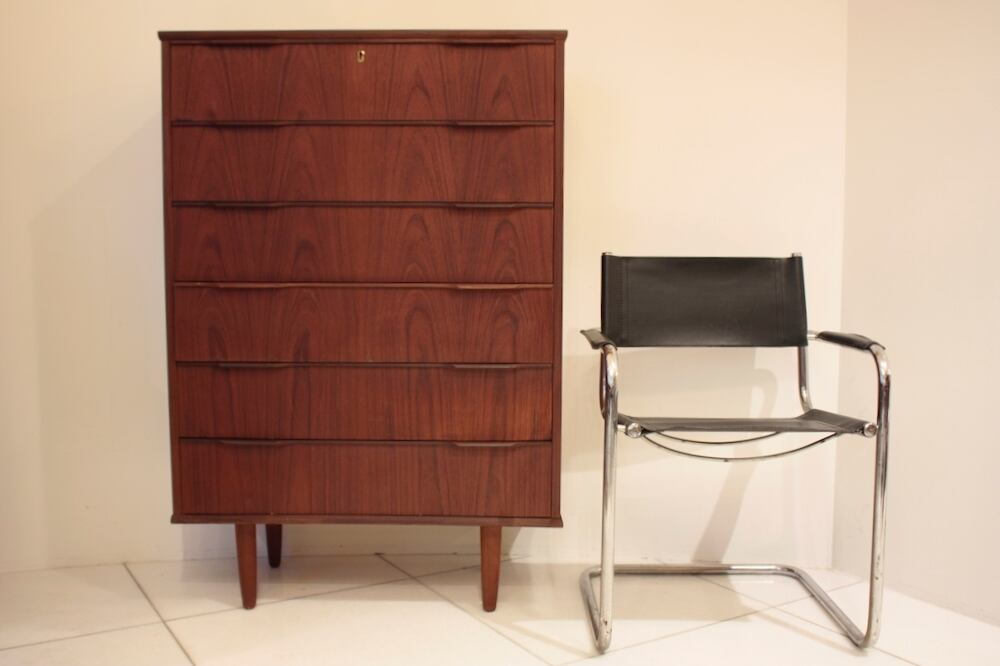 北欧 デンマーク 6段 ヴィンテージ シェルフ デンマーク 6段チェスト