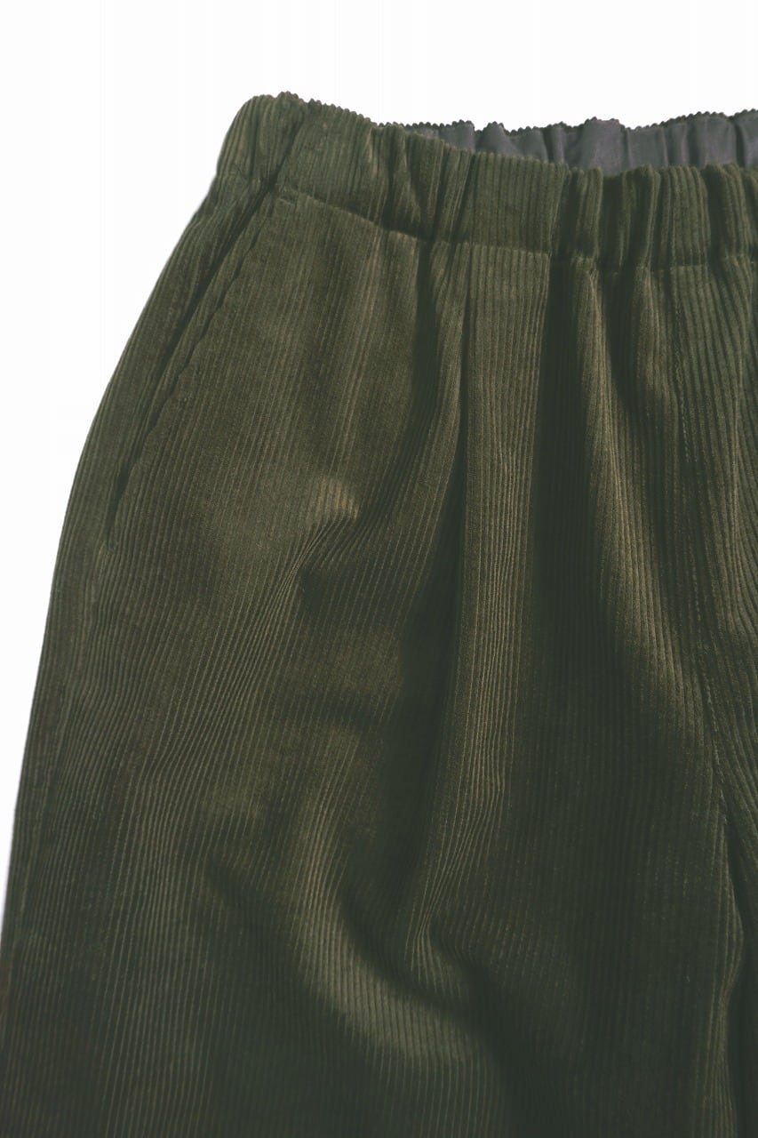 8W Organic Corduroy Wide Pants