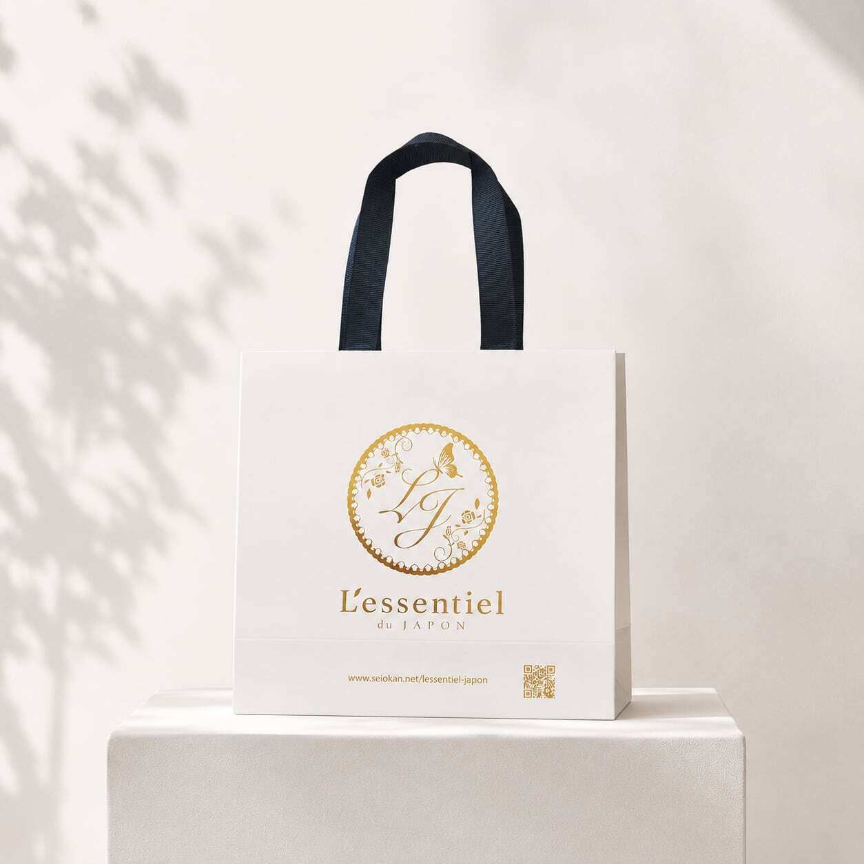 L'essentiel du JAPON】手提げ袋 Mサイズ｜ギフトバッグ 紙袋