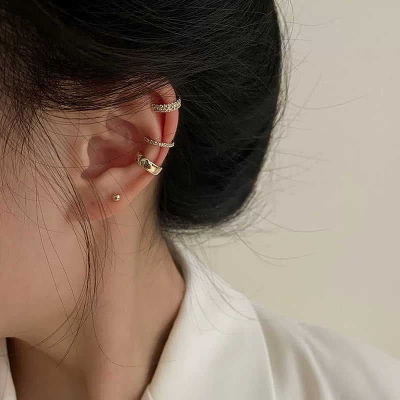 Basic Gold Earcuff Set