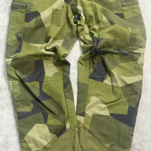 00s スウェーデン軍 実物 M90 スカンジナビア迷彩 フィールドパンツ 170 / 75 w32 詳細写真3