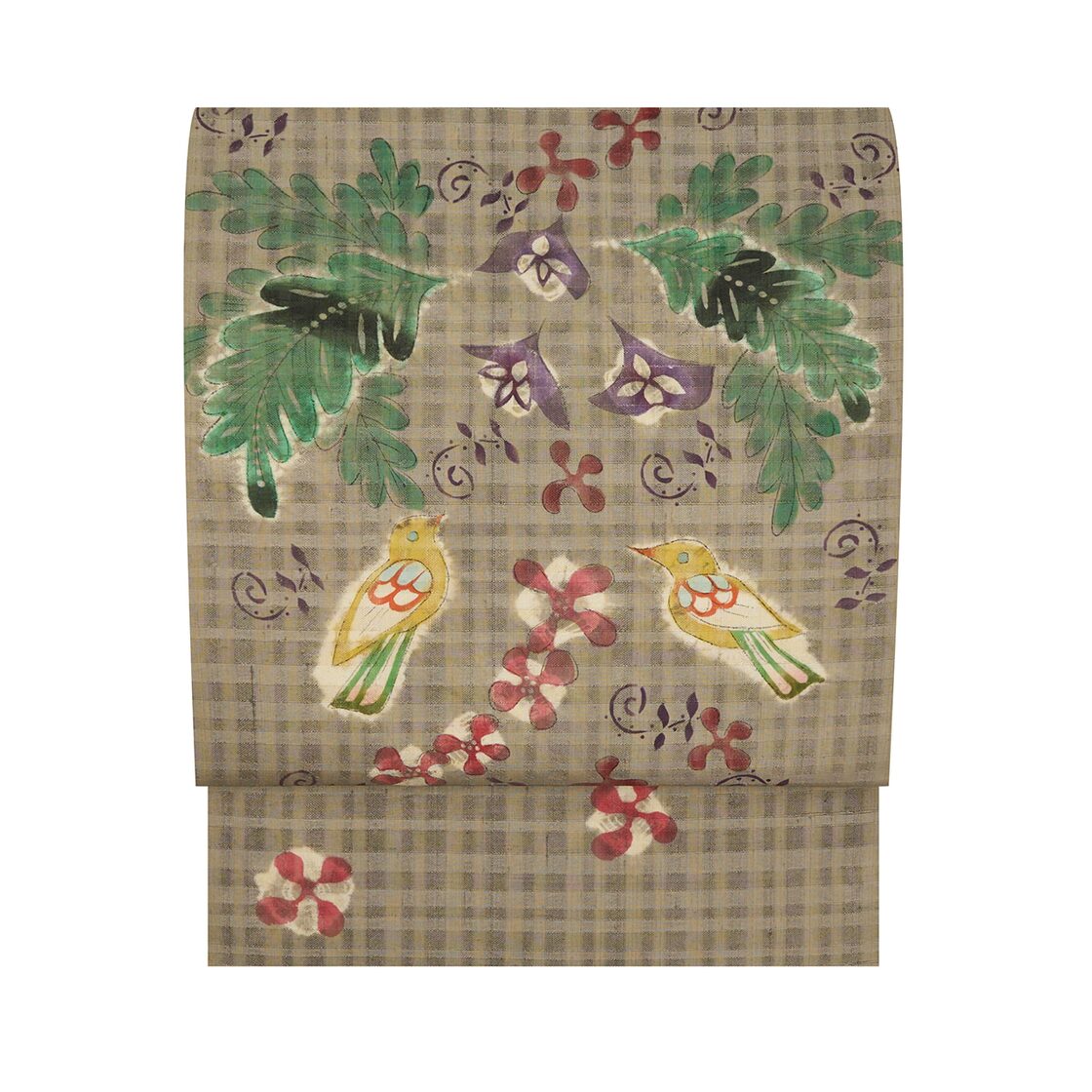 平和屋本店□超希少 型絵染染色家 鈴木紀絵 九寸名古屋 