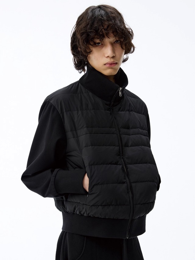 JCAESAR STUDIO Rib Collar Down Jacket