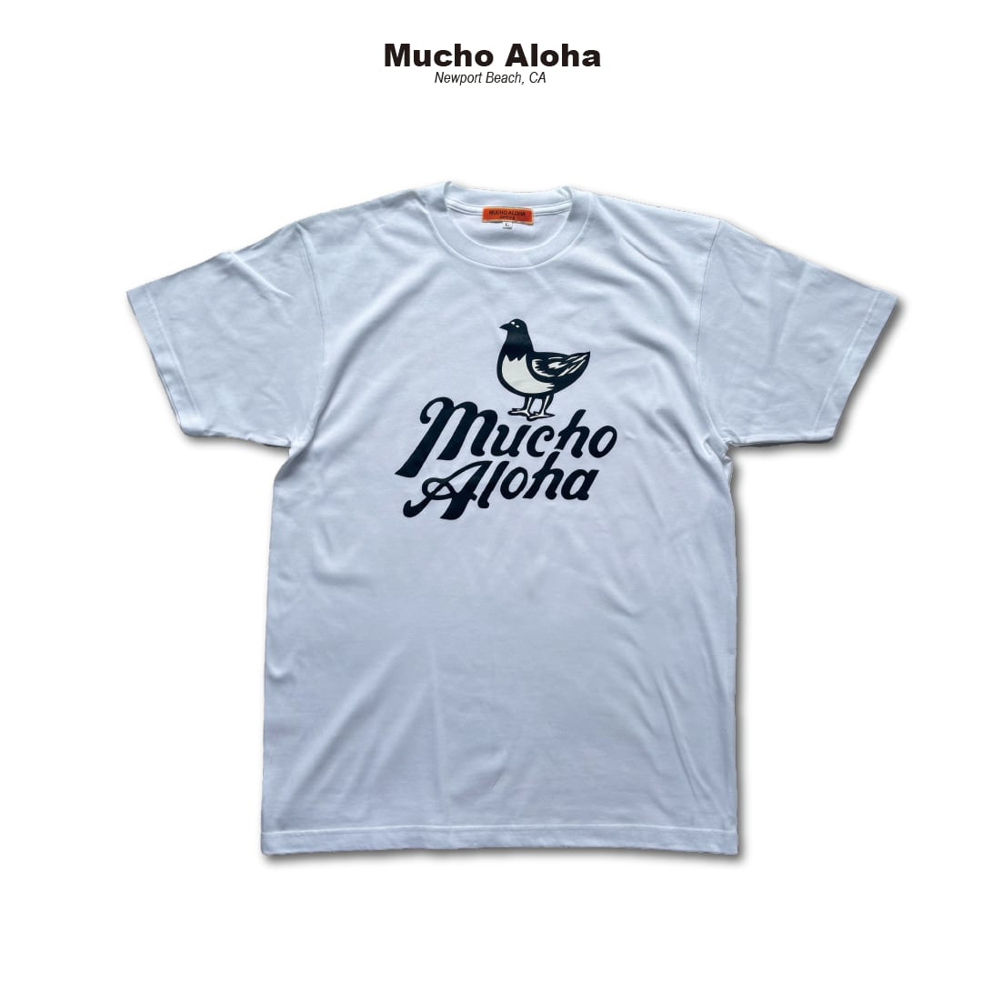 MUCHO ALOHA (ムチョアロハ) BASIC LOGO プリント S/S Tシャツ