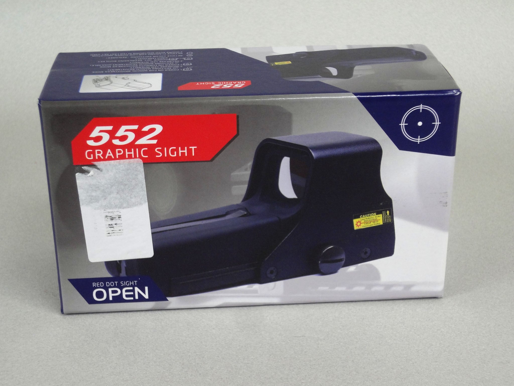 ホロサイト＆ブースター、その他（RED） EOTech タイプ Model 552 ホロサイト + 3倍ブースター ブースター