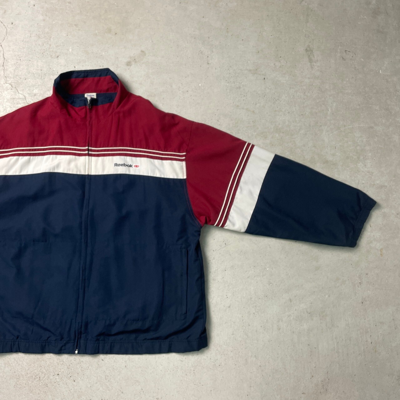 90年代 Reebok リーボック ポリエステル ナイロンジャケット メッシュ 