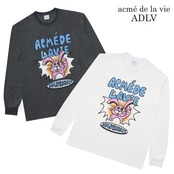 【acme de la vie】PINK RABBIT LS T-SHIRT