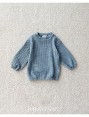 アーバンラビット / URBAN RABBIT / ケーブルロングT＆マフラーセット / 韓国子供服 / キッズ / 26winter〖取寄〗*XS~XL*