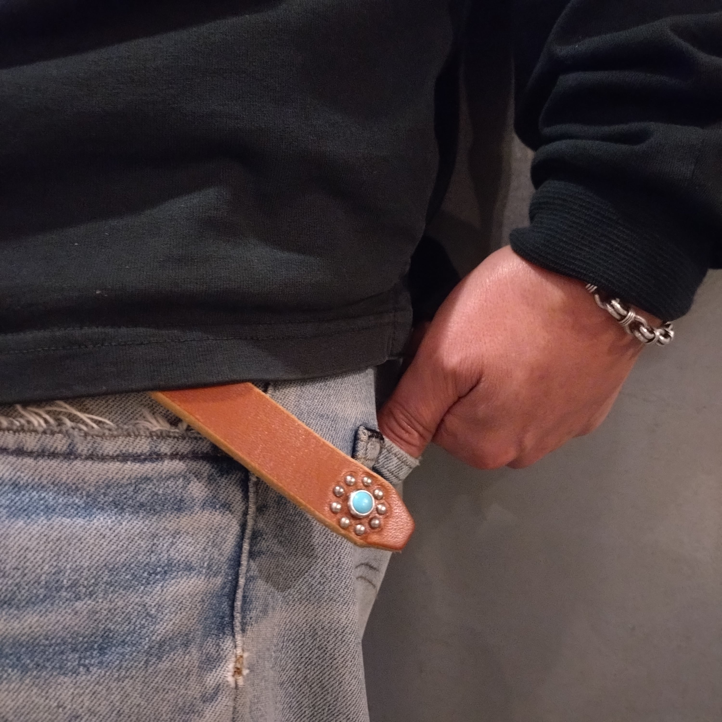 HTC ベルト 25th 1point END flower TQ | BLUE HEART