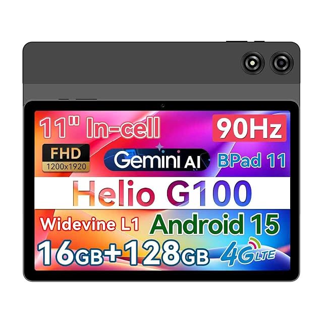 RebotAi タブレット 8.68インチ Android15【高性能Helio G100搭載
