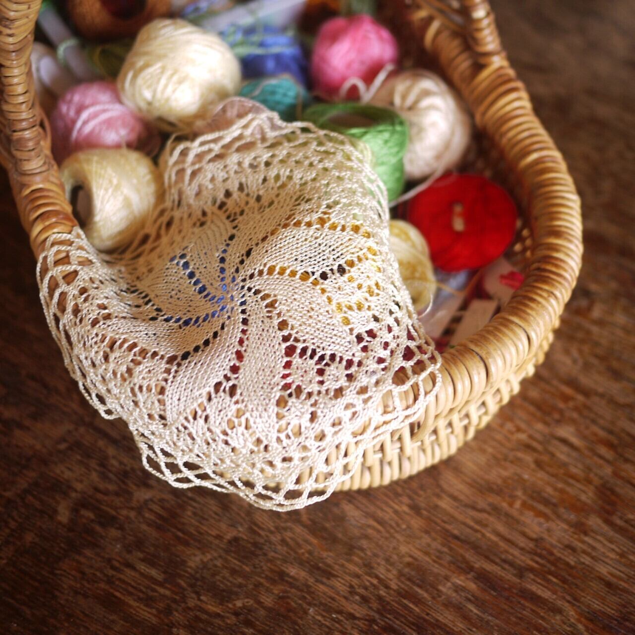 クンストレース編み ドイリー クンストレース編み ドイリー