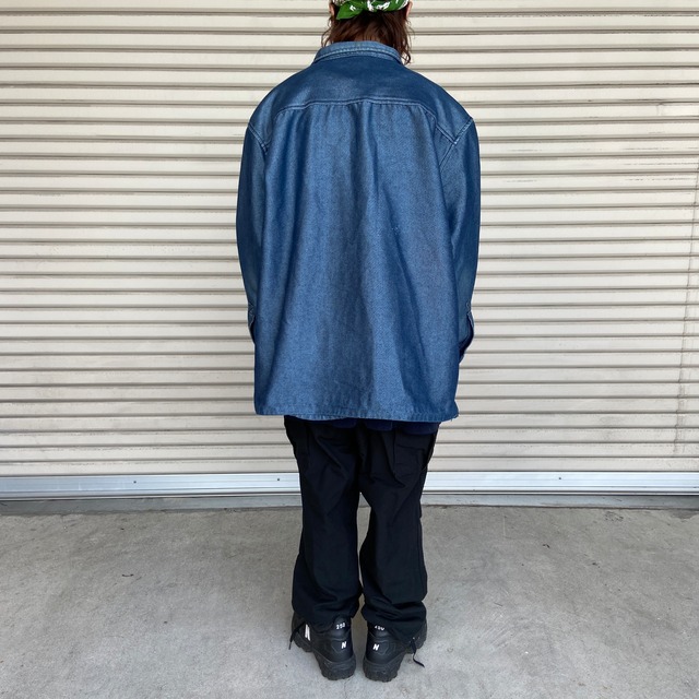 『送料無料』90s kani jeans デニムシャツジャケット　 XXL