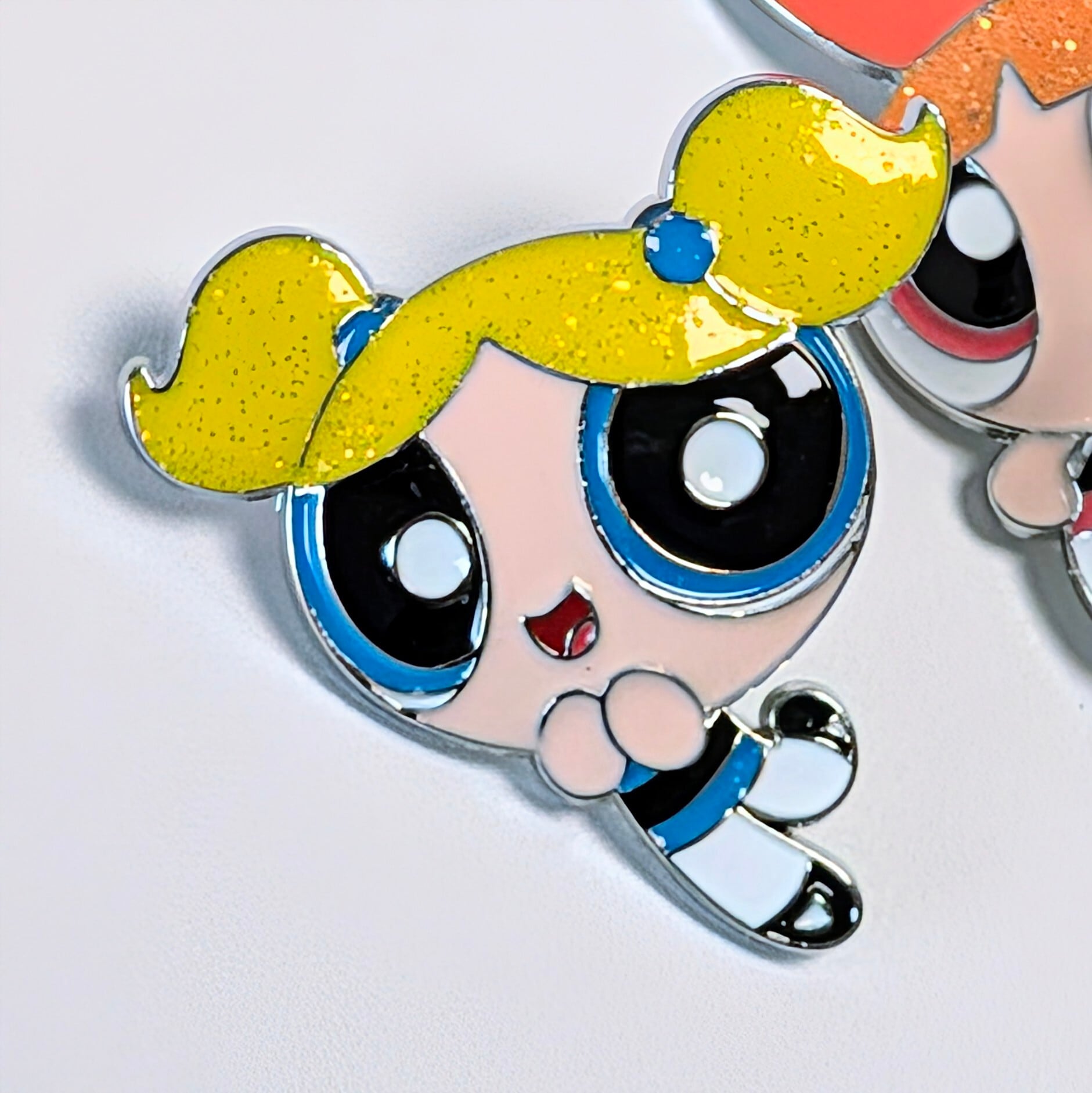 送料無料！★ピンズ PINS★ピンバッジ 【 The Powerpuff Girls ( パワーパフガールズ ) 】3Pセット / ピンズセット〚アメリカン雑貨 アメトイ〛