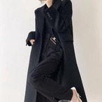 モックネック　スリムシャツ　1046
