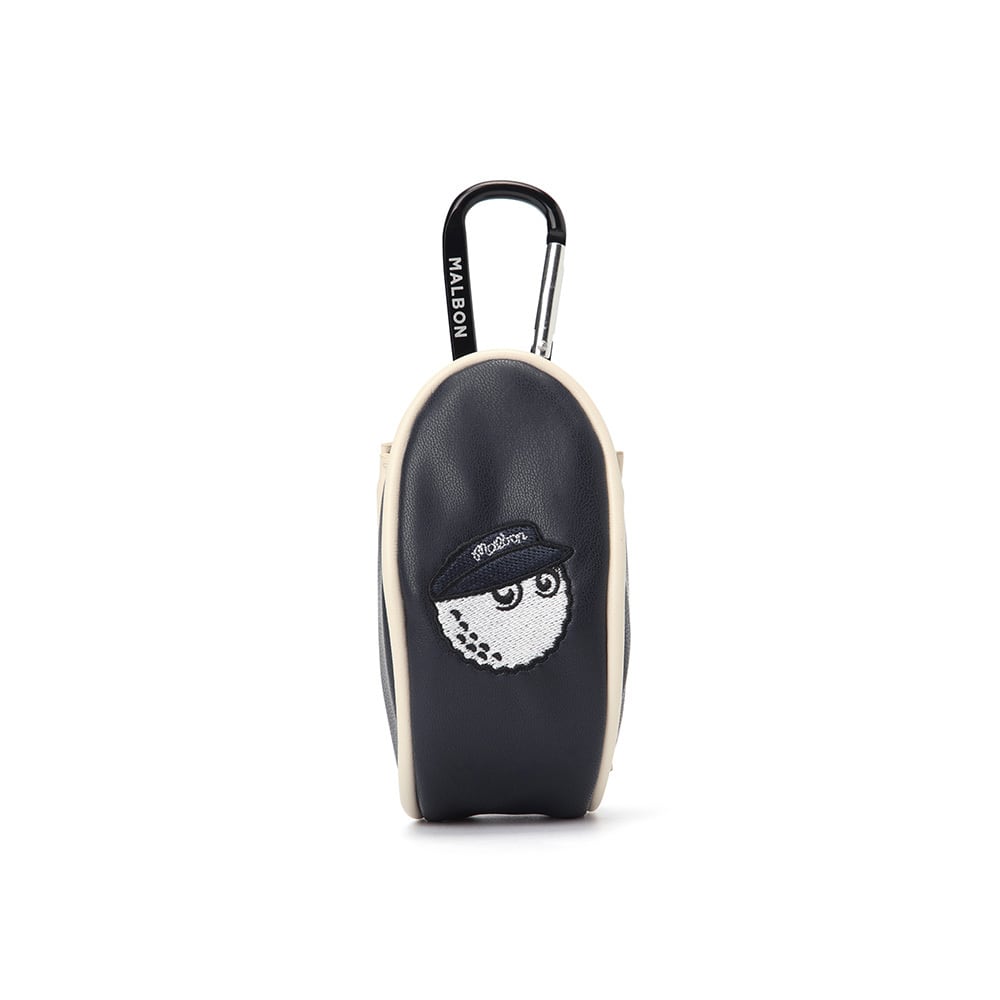 Malbon ラウンドバッグ ブラック＆グリーン 韓国限定✨美品 MALBON GOLF (マルボンゴルフ) | BONZ (韓国ブランド 代行)