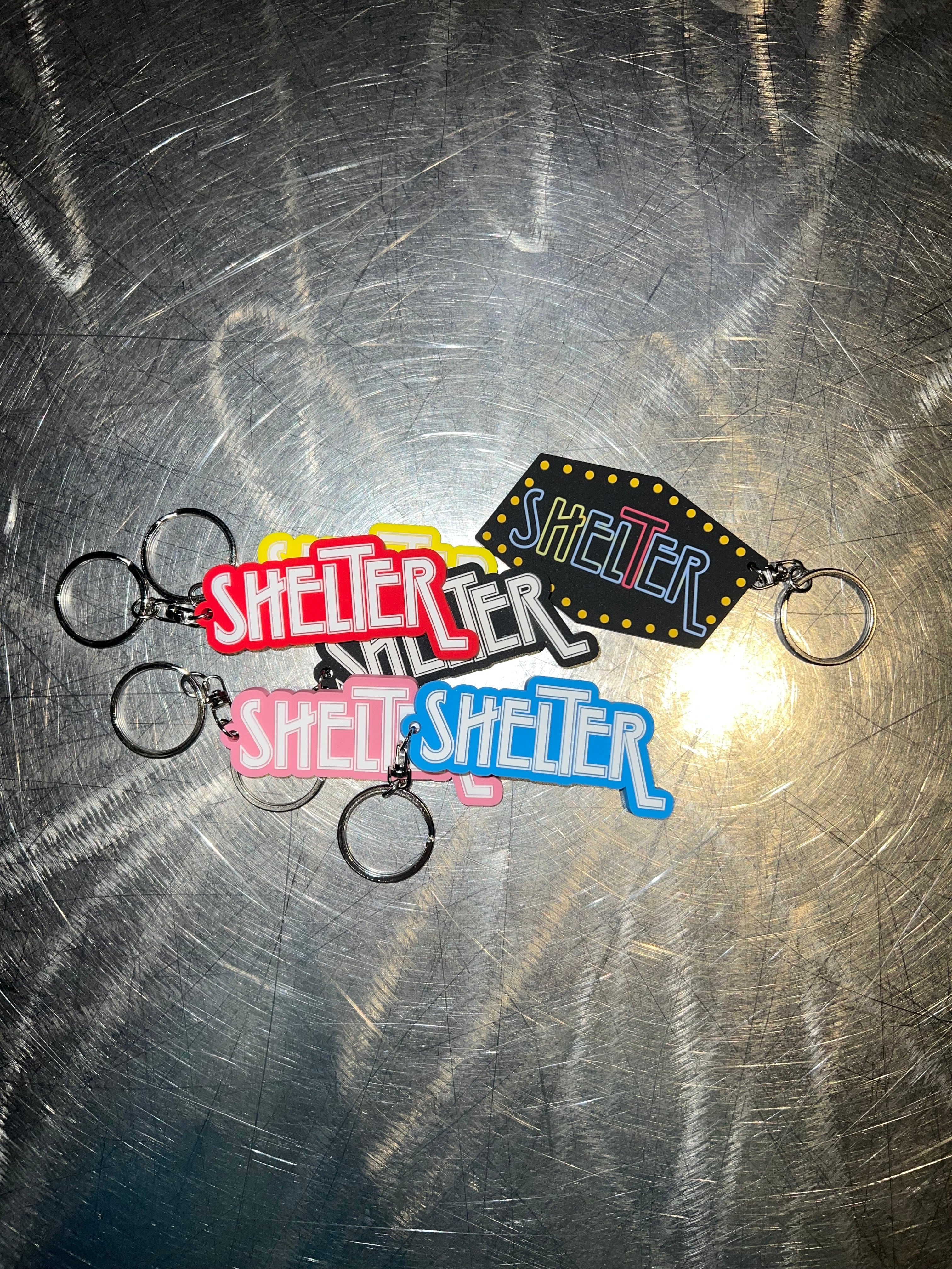 受注生産】SHELTERラバーキーホルダー | 下北沢SHELTER