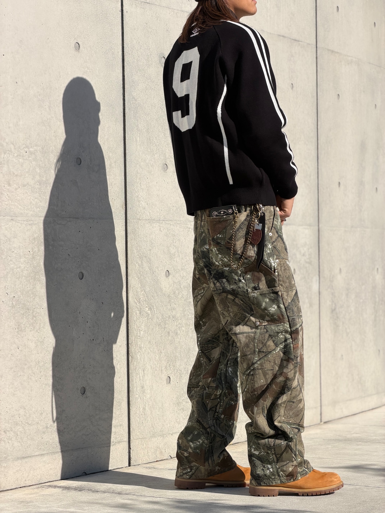 Real Tree Double Knee Baggy Pants