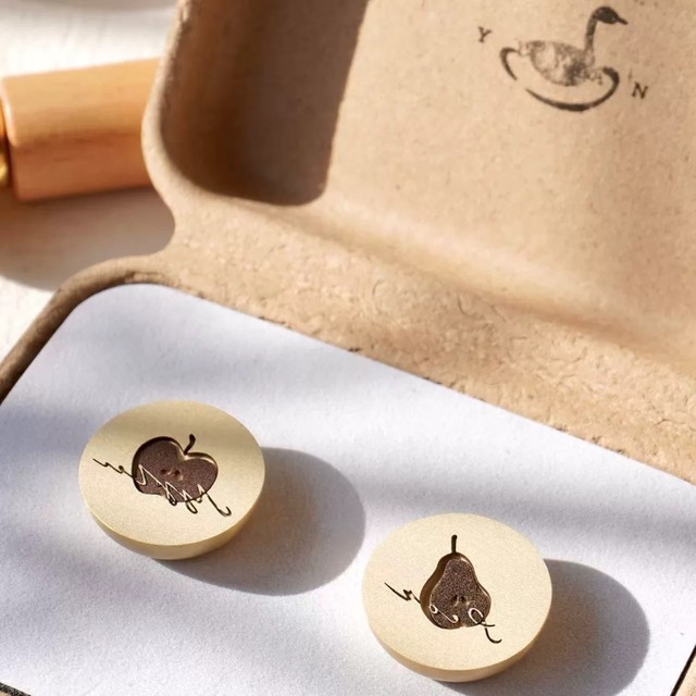 【SELECT】Wax seal stamp │ pear【25mm】