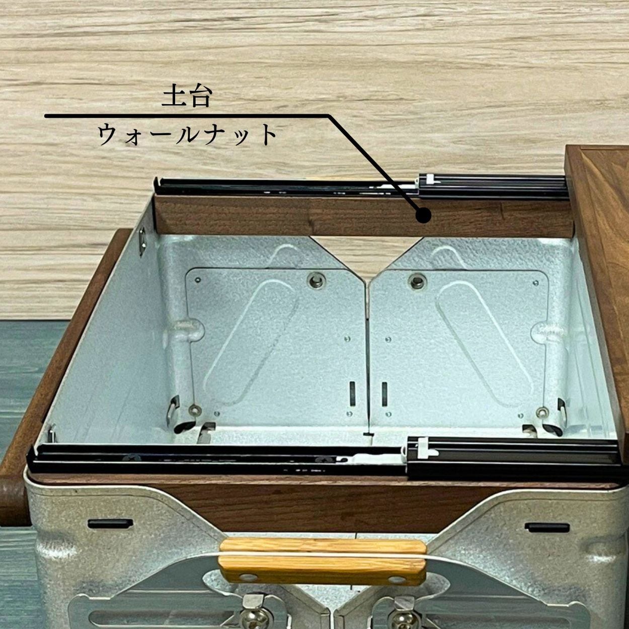 送料無料】スノーピーク シェルフコンテナ25タイプ専用カスタム