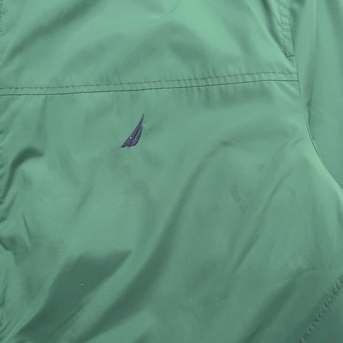 古着 ノーティカ NAUTICA リバーシブル フリースジャケット ワン